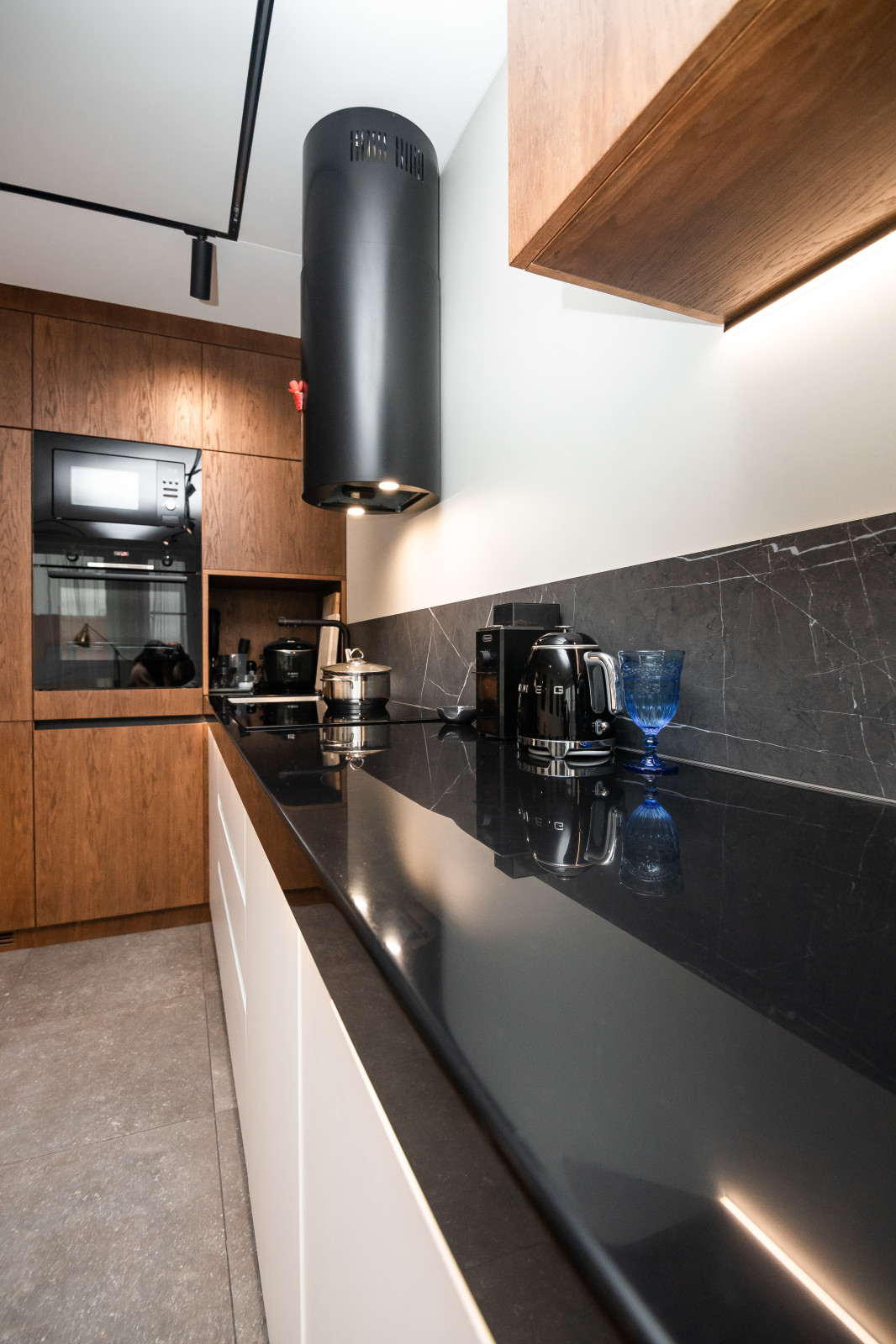 Кухня-гостиная в стиле минимализм