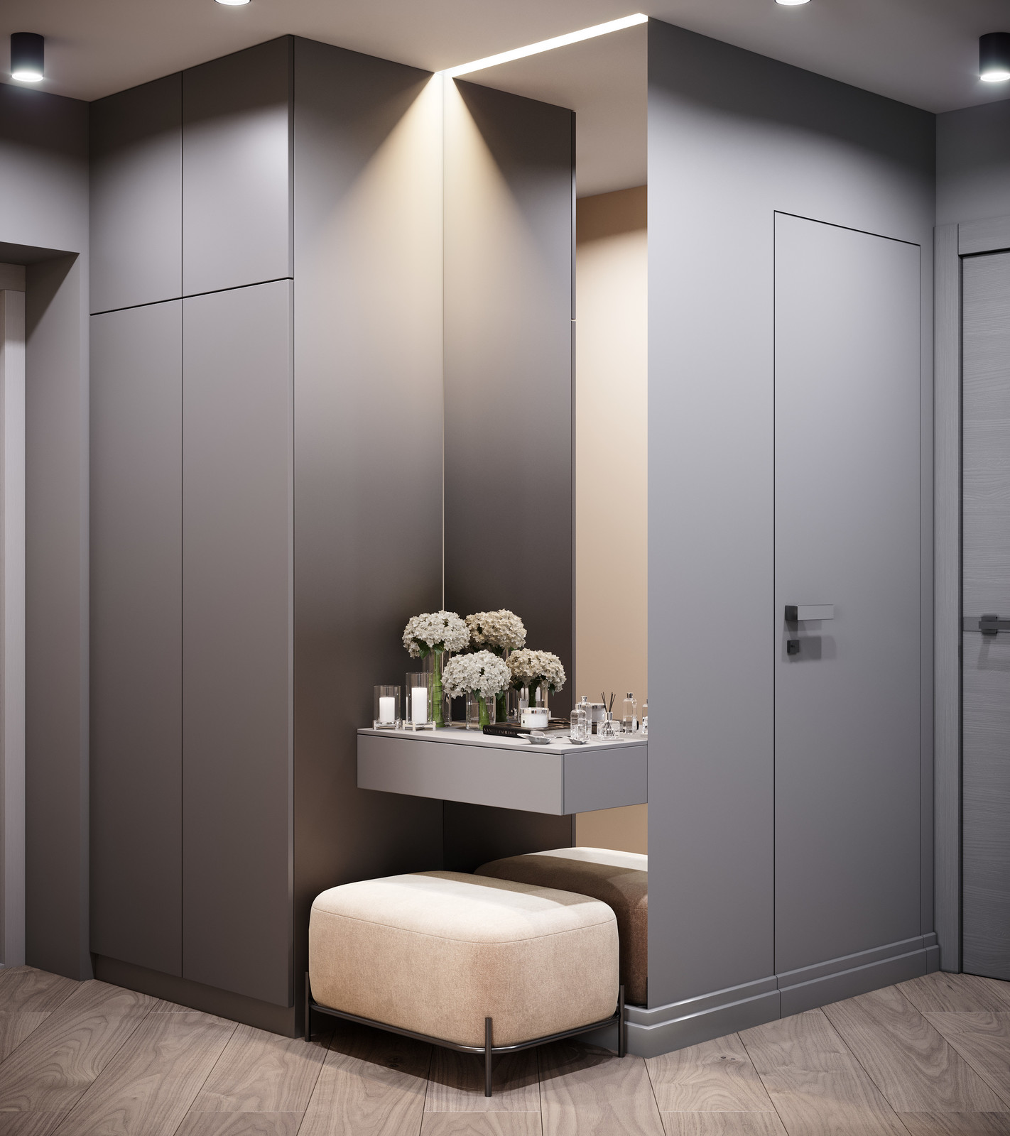 Дизайн квартиры 66,5кв.м. в современном стиле