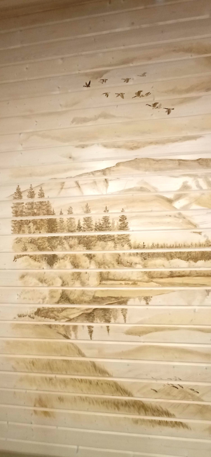 Роспись своей стены вместе с художником