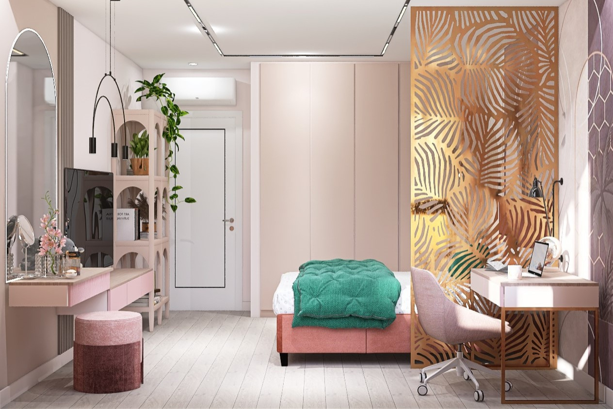 Двухкомнатная квартира 83 кв. м для мамы с дочкой подростком.