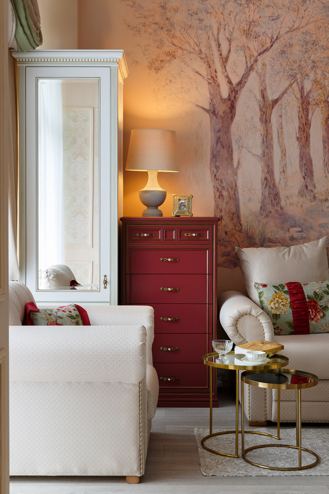 Роспись в технике сграффито в проекте студии Подольской Ольги