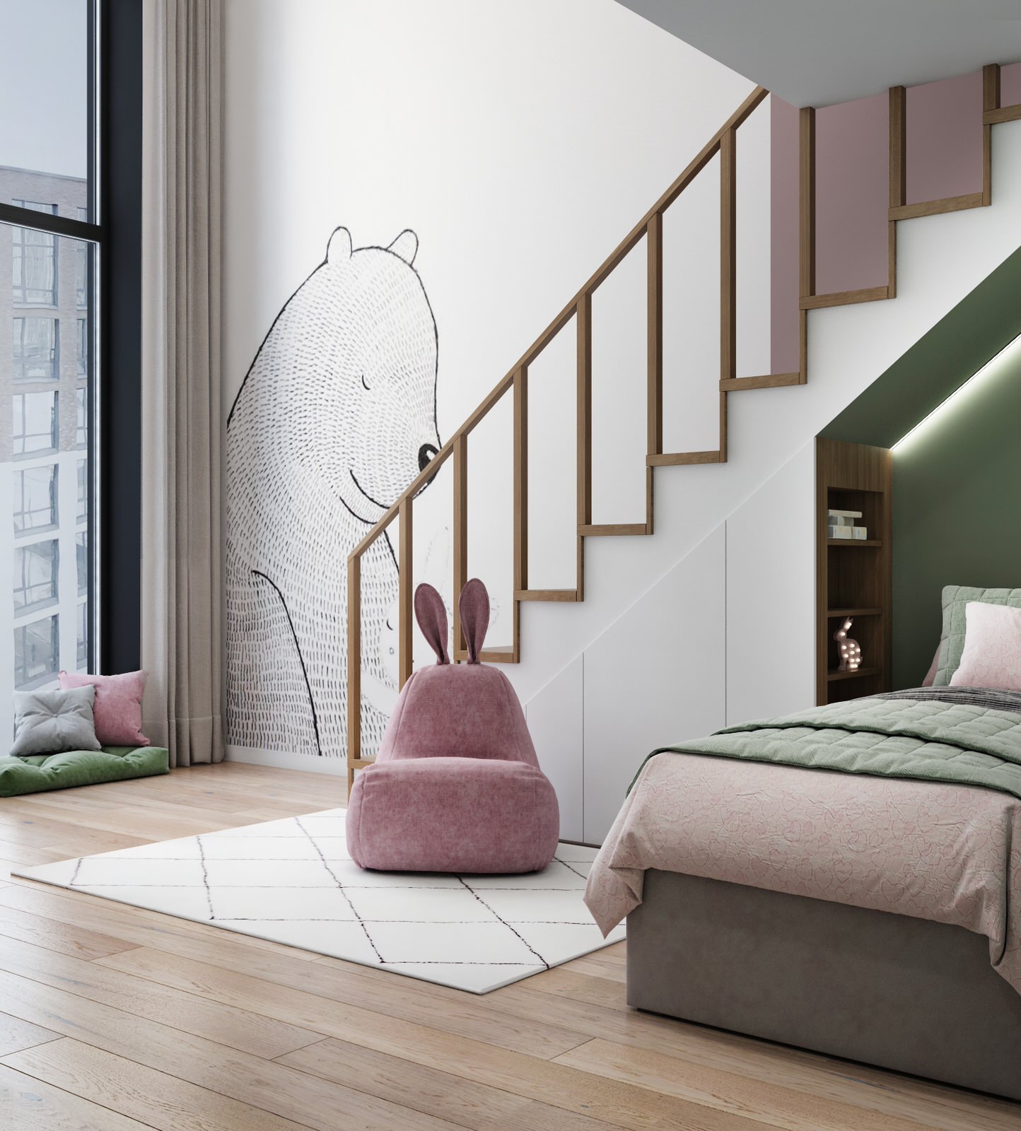 Квартира 108 кв.м. с антресолями в ЖК Событие