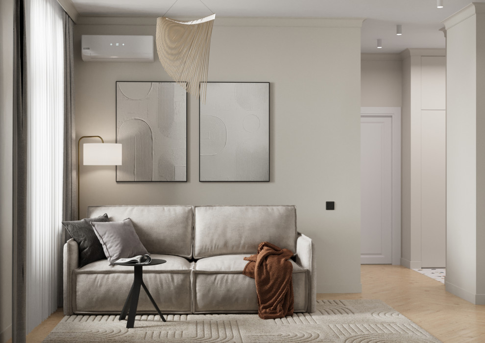 Обложка проекта: Кухня-гостиная ЖК «Пятницкие кварталы»