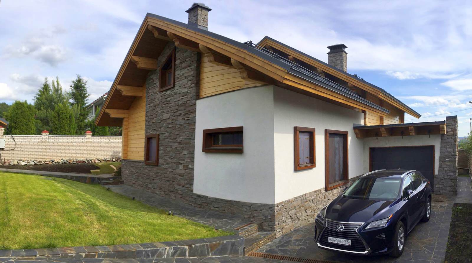 Дом в стиле Шале