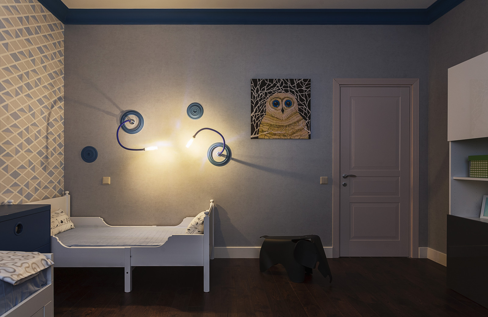 Calm,Cute and Colorful.