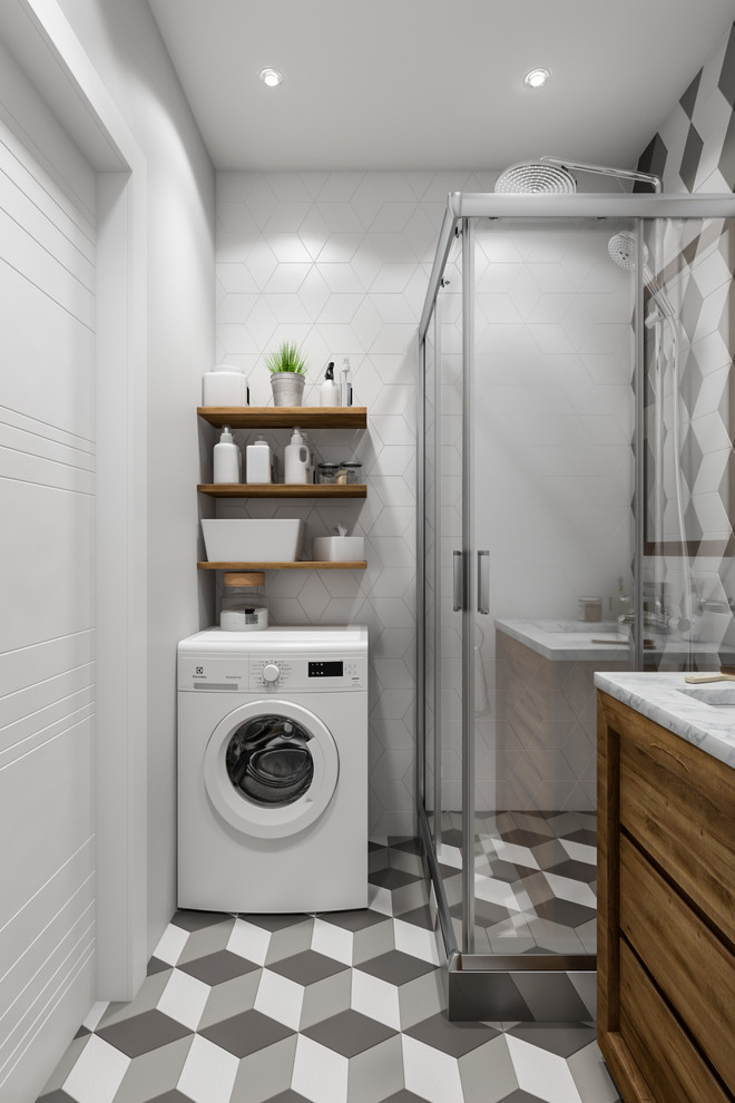 Квартира 77 кв.м. в современном стиле в ЖК Жемчужина Зеленограда.