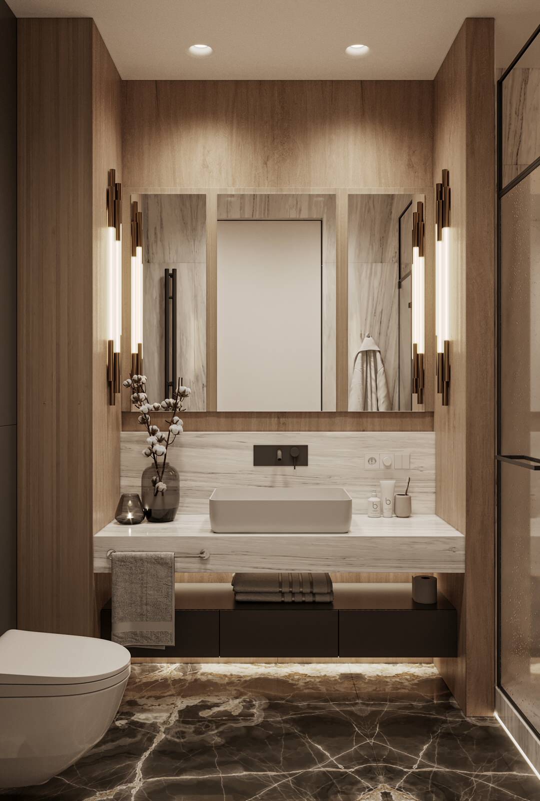 Дизайн-проект квартиры, ЖК Михайловский, Новосибирск