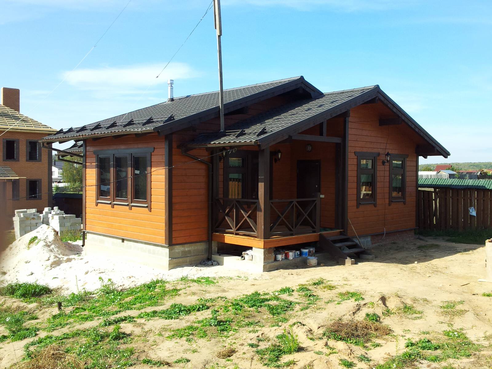 Строительство домов из бруса