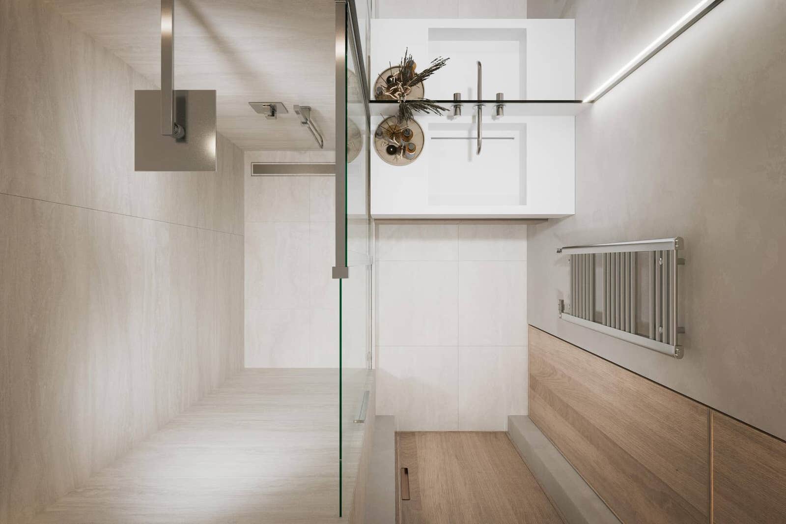 Дизайн и ремонт квартиры на Измайловском шоссе— Сад камней