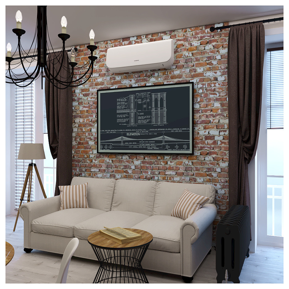 Стильная квартира-студия