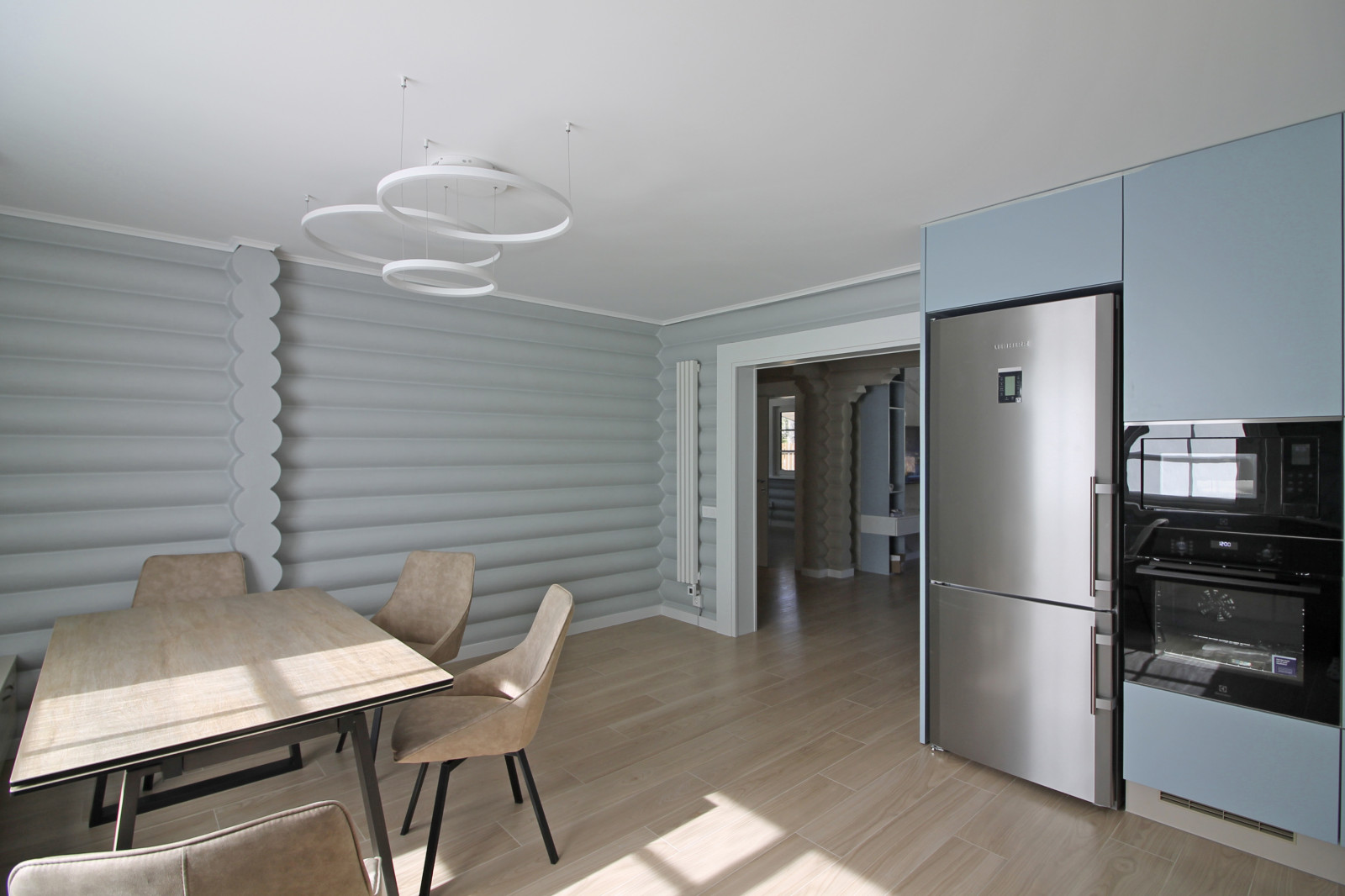 Срубовой коттедж в Рощино