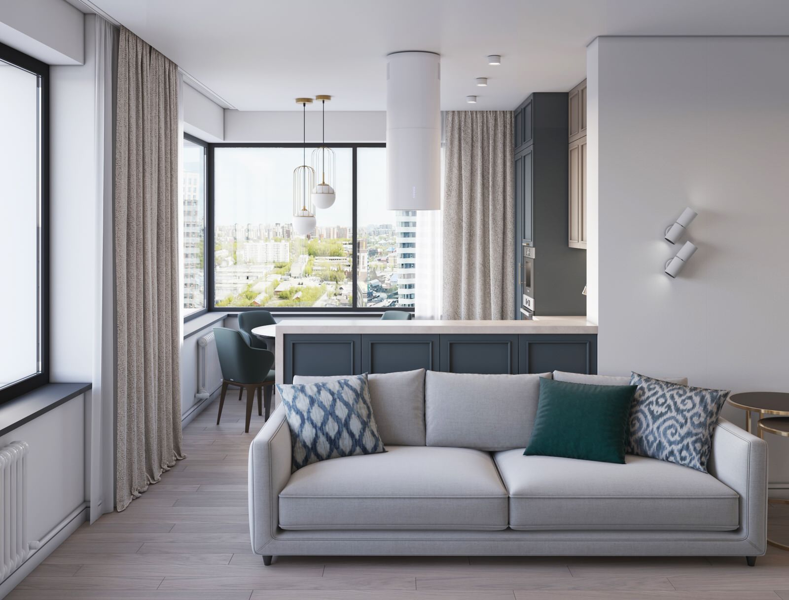 Обложка проекта: Квартира в ЖК Тихомиров