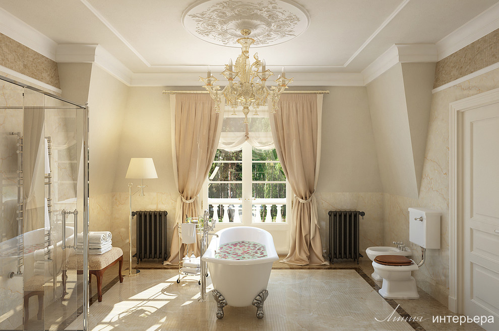 Загородный Дом в Подмосковье, классический интерьер