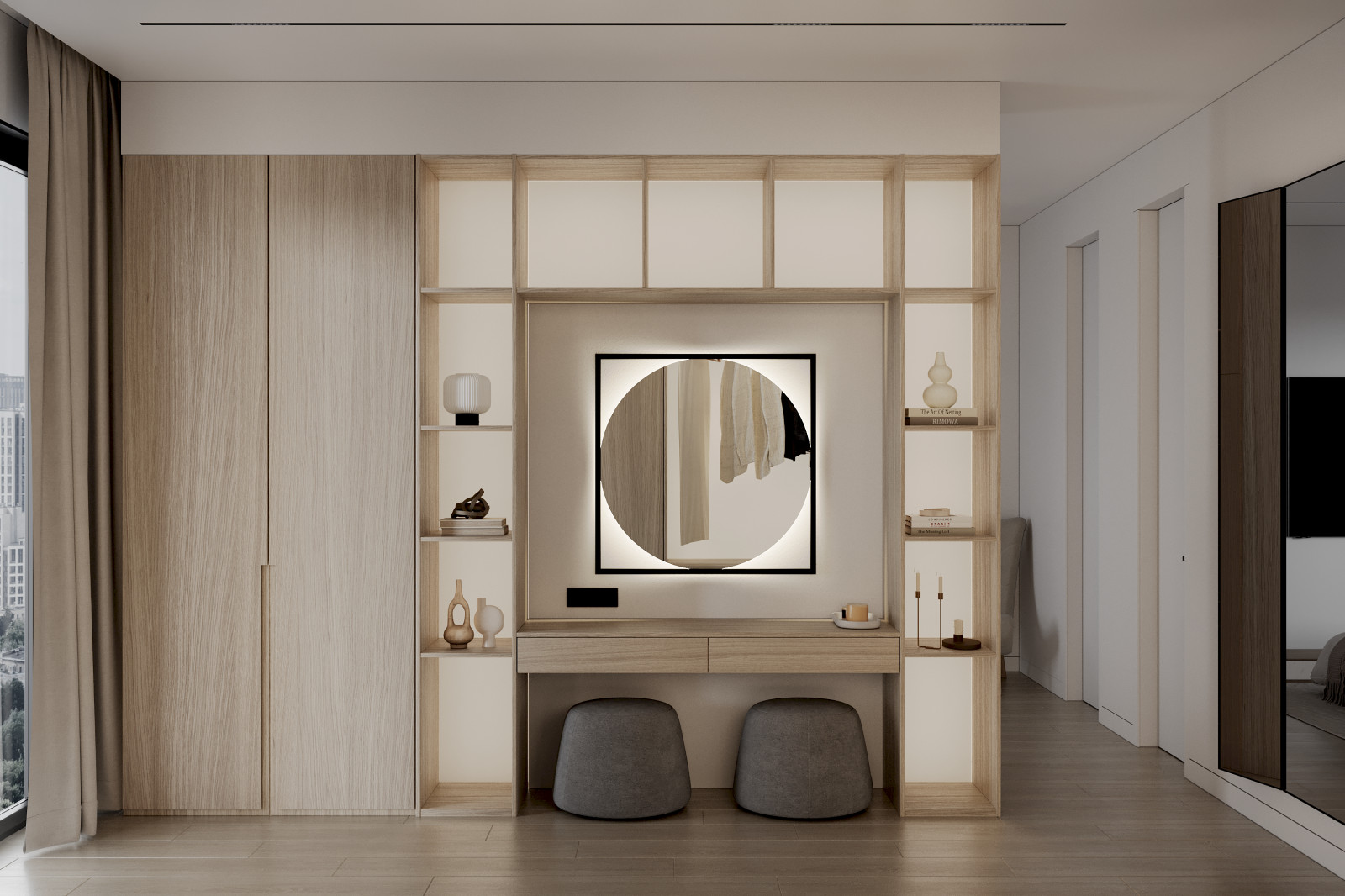 spacious modern apartment