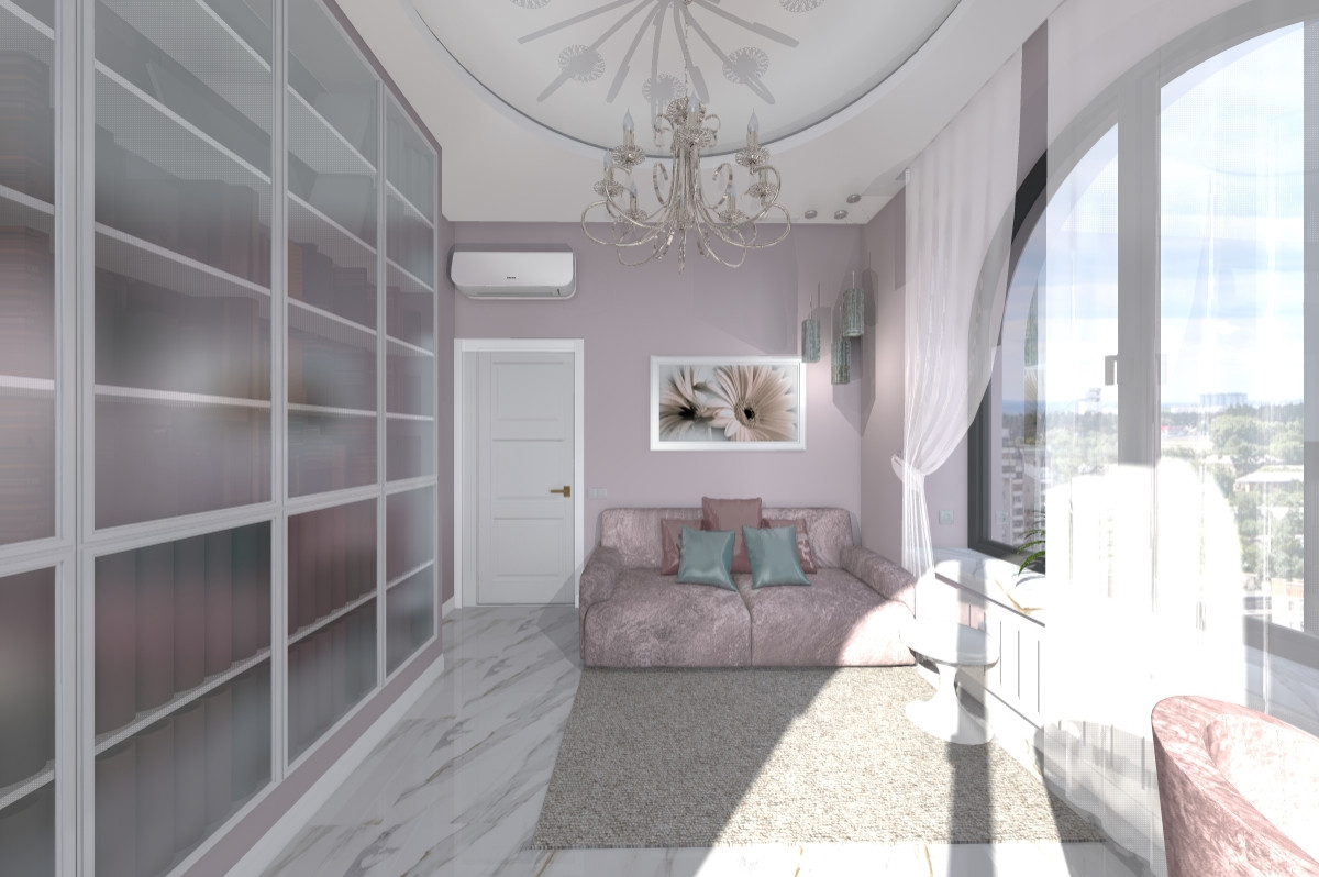 Дизайн и ремонт трехкомнатной квартиры (м. Рассказовка)