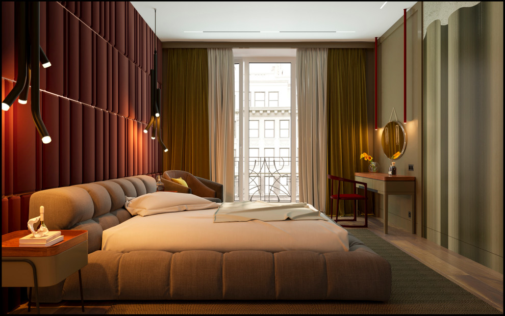 Дизайн спальни в ЖК Премиум квартал JAZZ