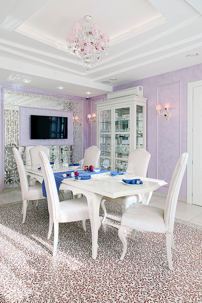 Интерьер коттеджа в стиле Фьюжн в Подмосковье