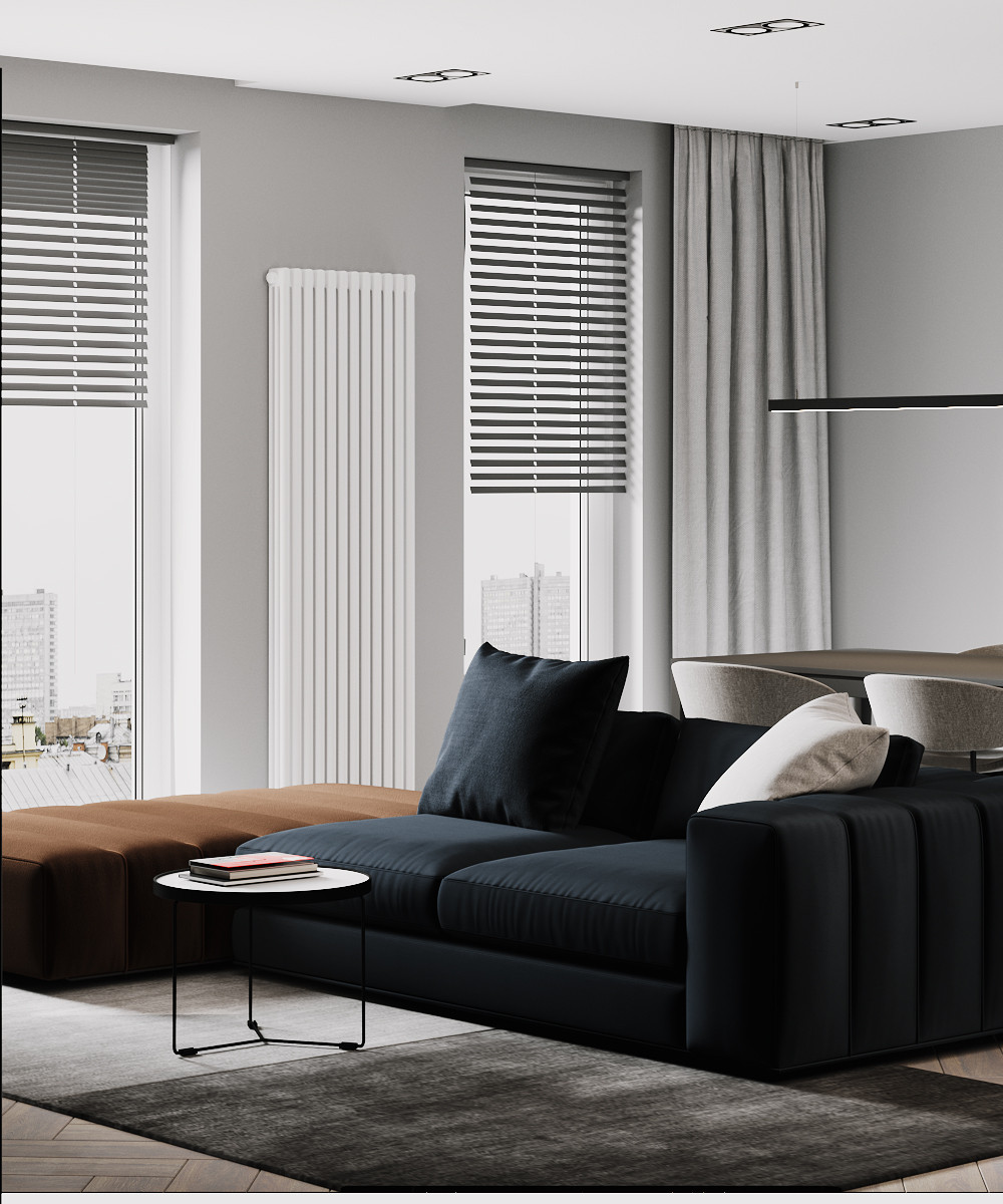 Кухня-гостиная в современном стиле