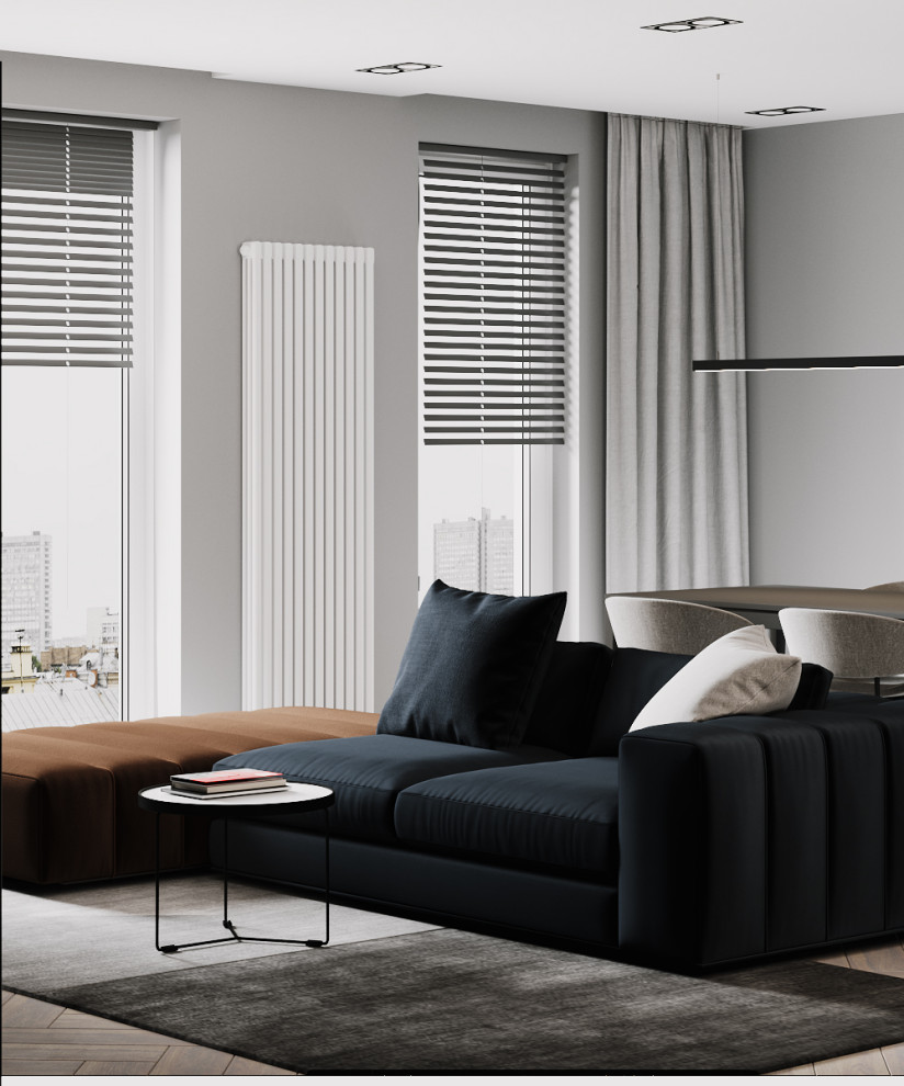 Кухня-гостиная в современном стиле