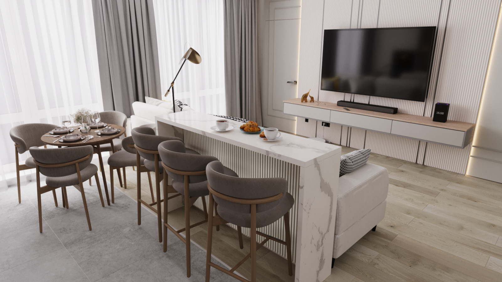 Квартира с ремонтом от застройщика