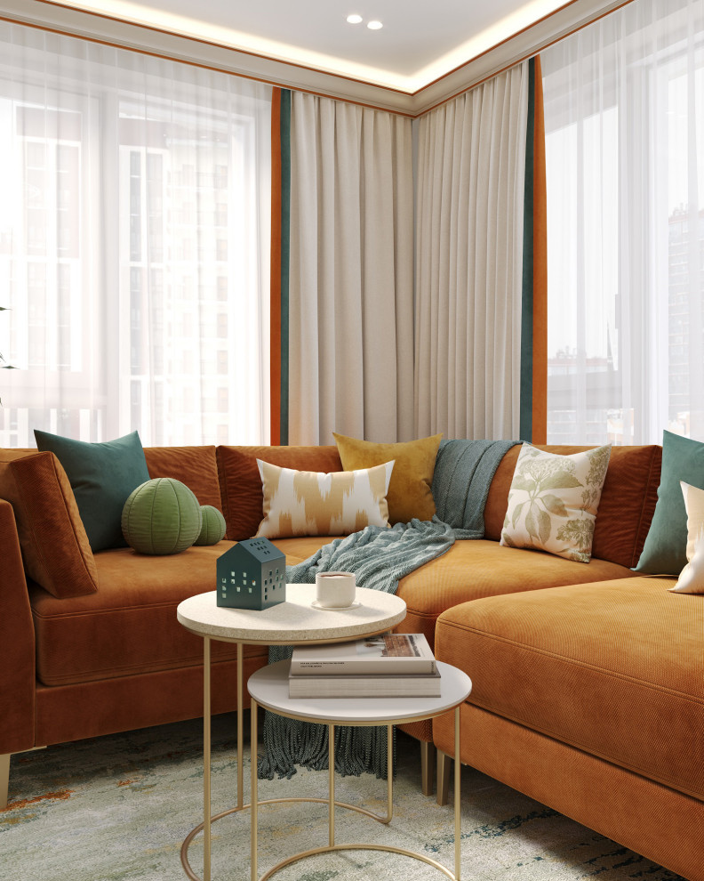 оранжевое небо 89 метров квадратных