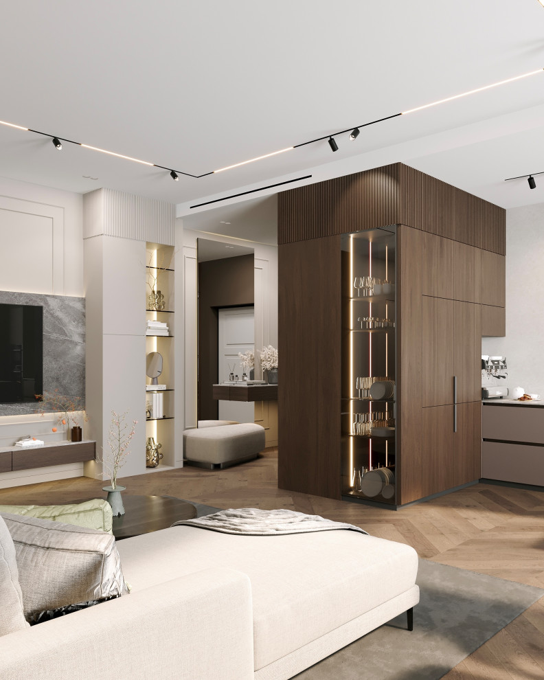 ЖК Михайловский Гостиная