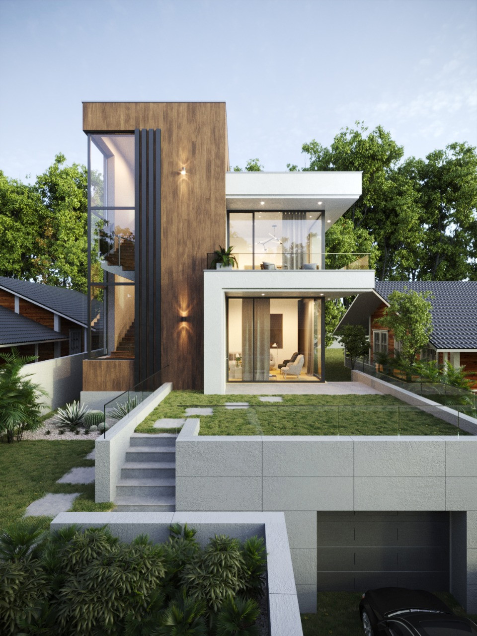 Обложка проекта: Дом в городе Сочи