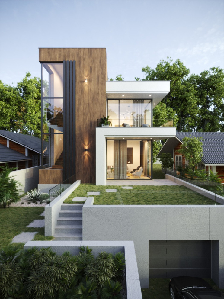 Обложка проекта: Дом в городе Сочи