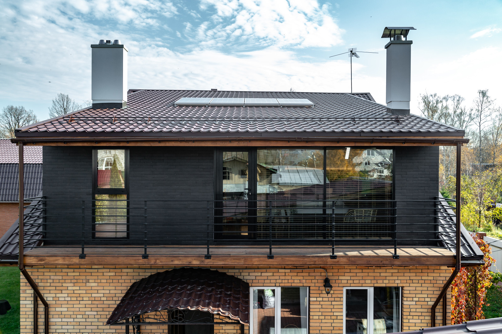 Обложка проекта: Спальня в джунглях