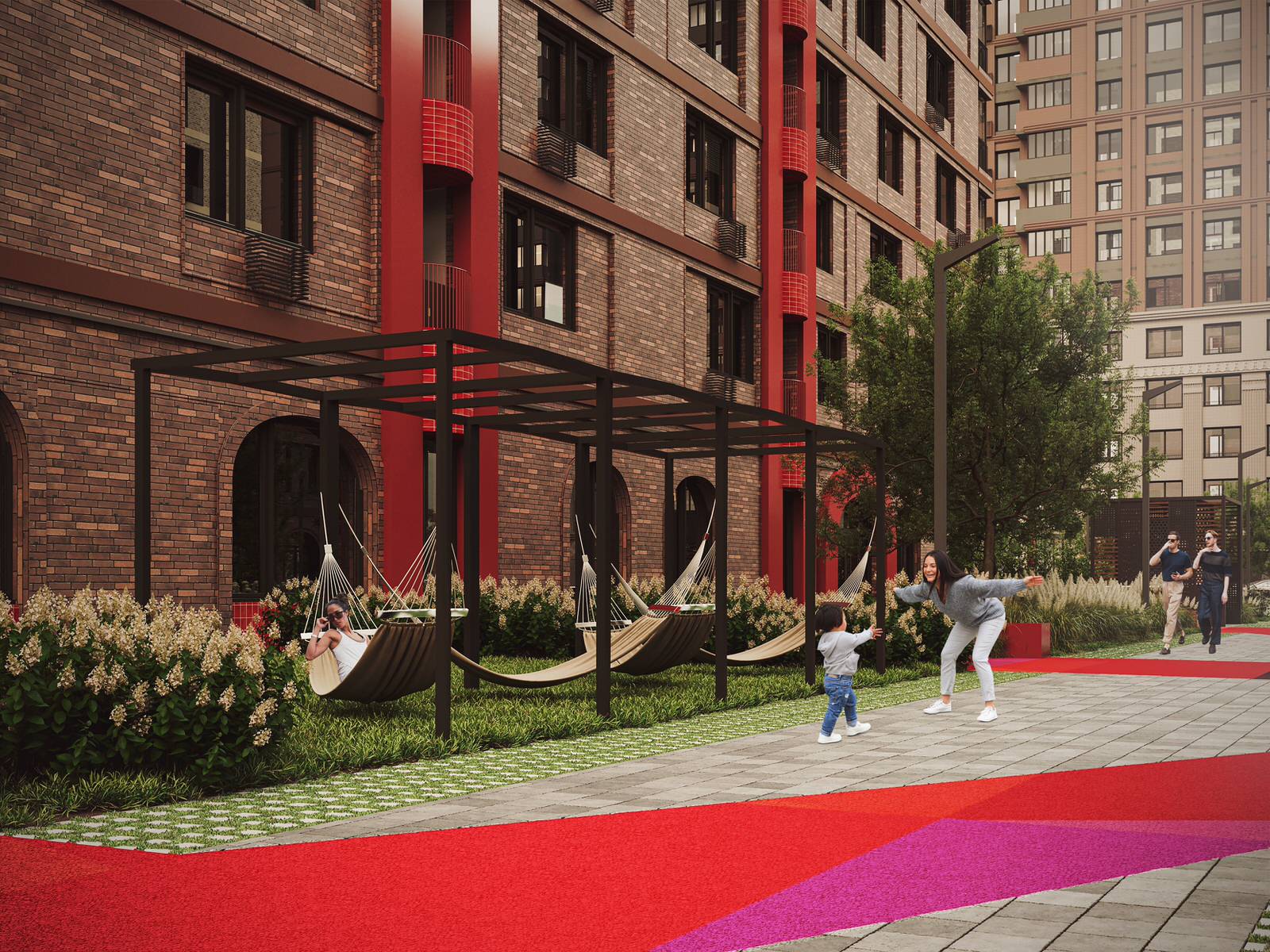 Архитектура фасадов и проект благоустройства