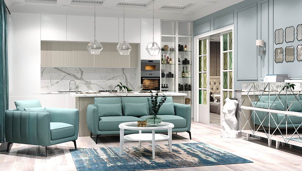 Обложка проекта: Гостиная Kristal