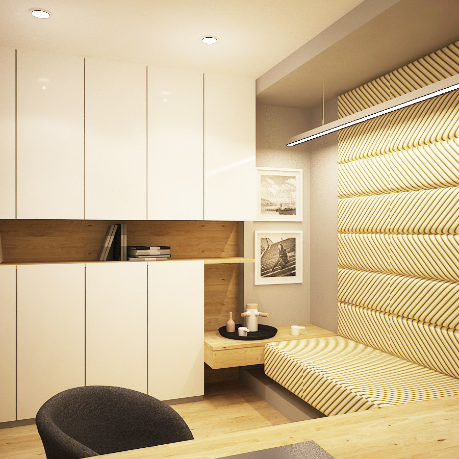 Черный, серый и дерево