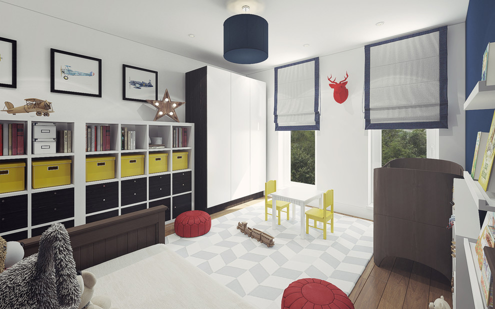 Дизайн интерьера квартиры для молодой семьи в жилом комплексе "Отрада"