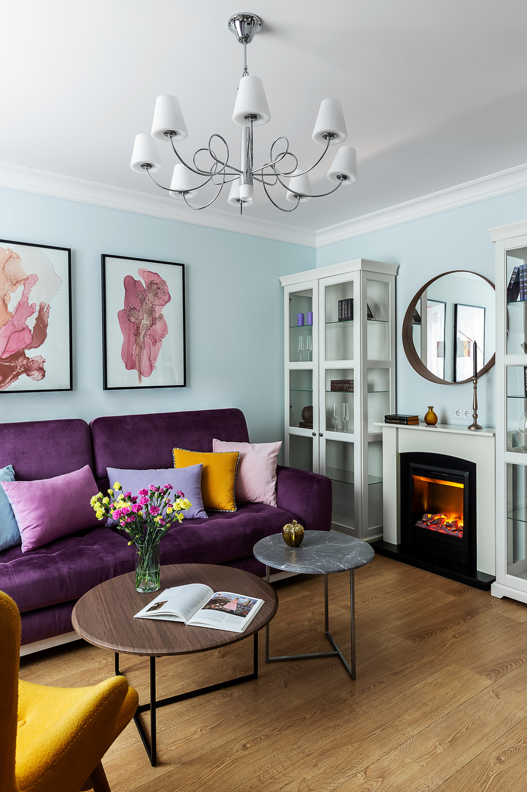 Реализованный проект квартиры 58 кв.м г. Москва