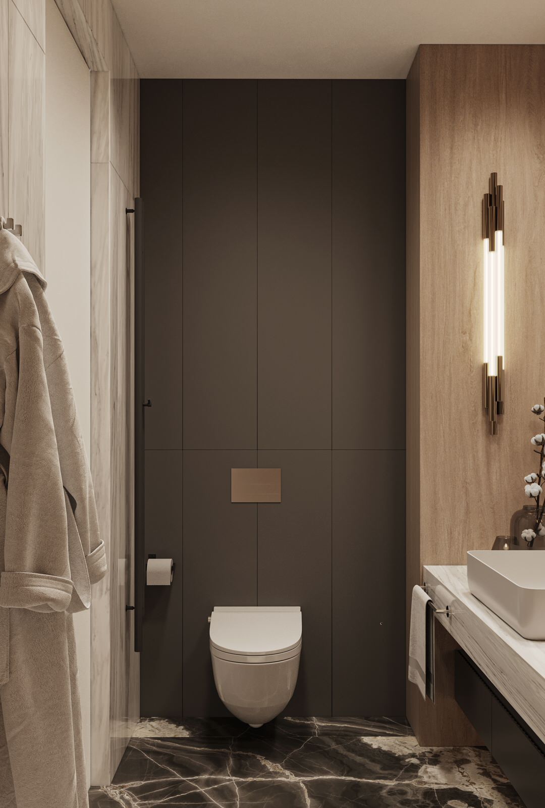 Дизайн-проект квартиры, ЖК Михайловский, Новосибирск