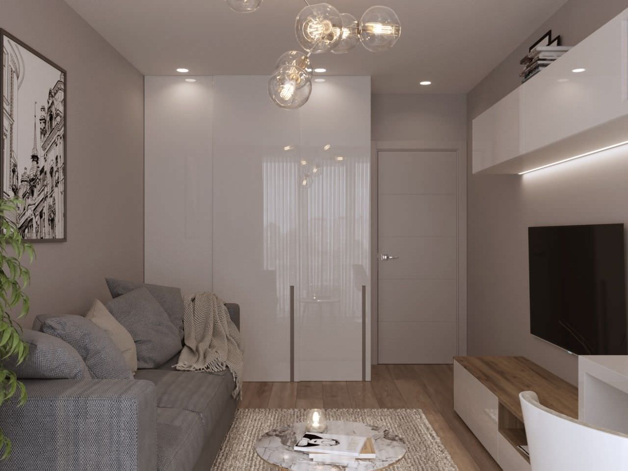 Дизайн проект квартиры в современном стиле