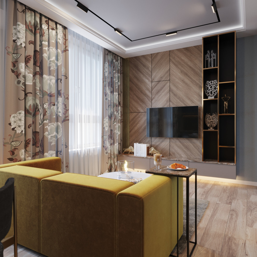 Обложка проекта: Студия для барышни. ЖК Сердце столицы