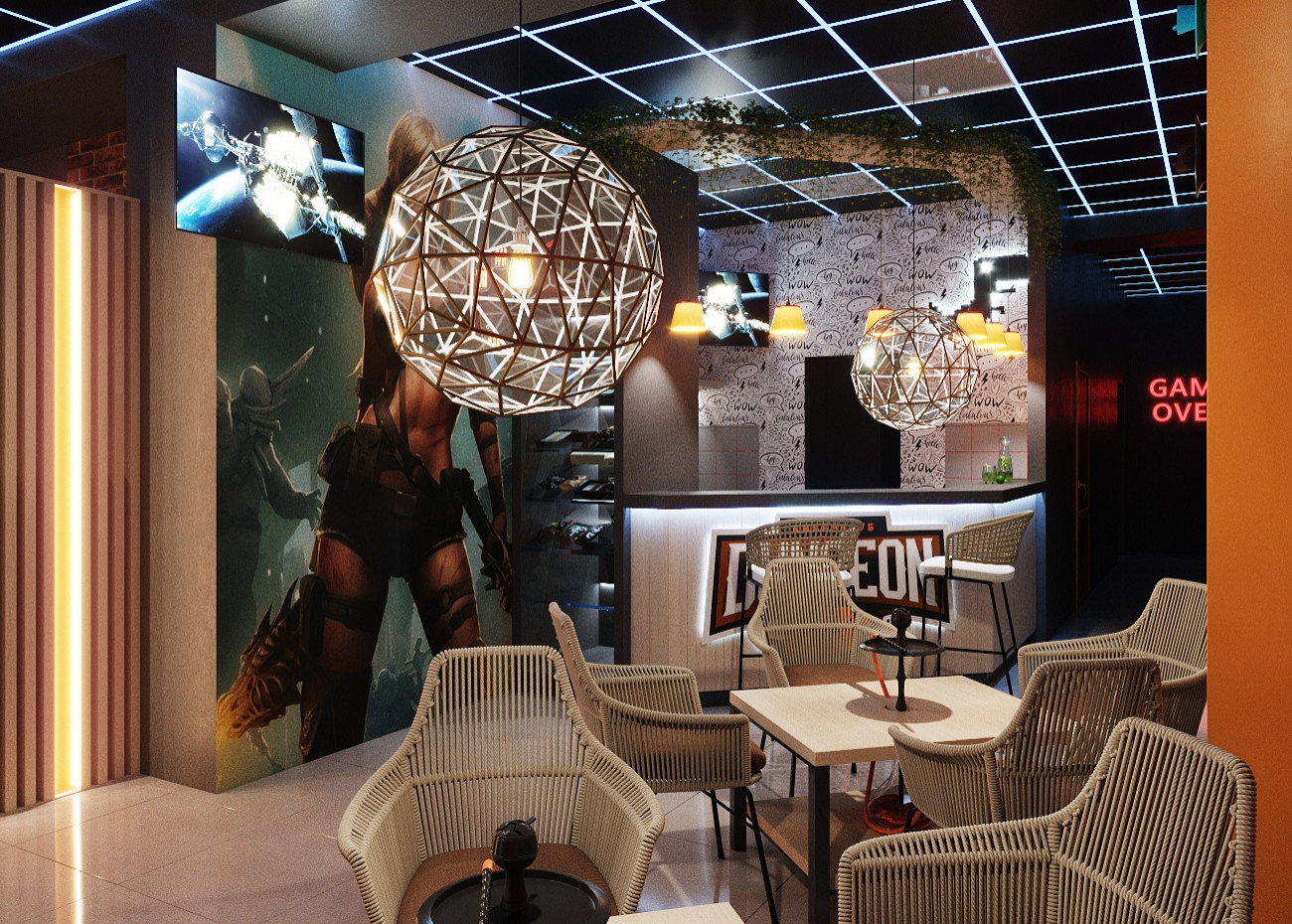 Зона чайного бара