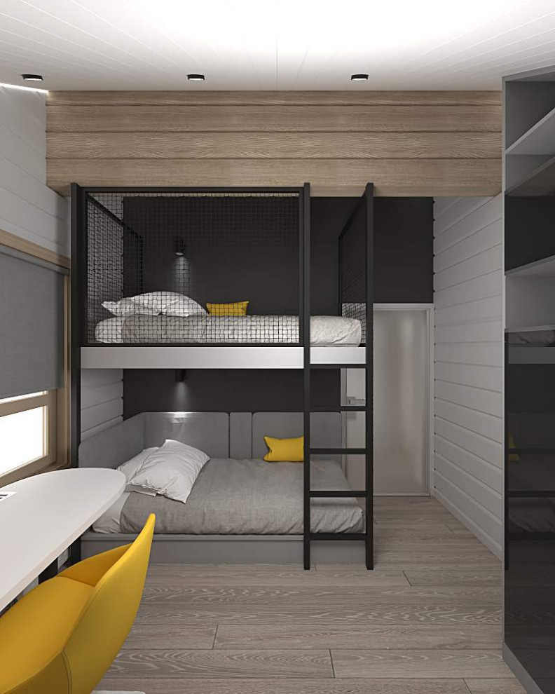 Дизайн интерьеров деревянного дома