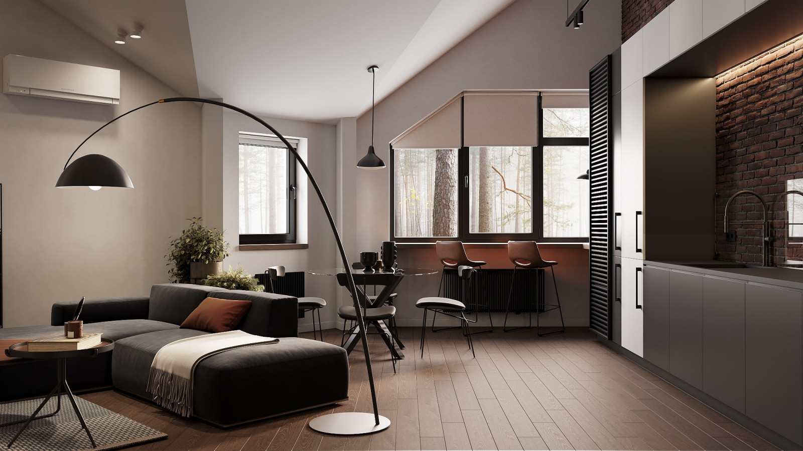 Двухуровневые апартаменты в Подмосковье