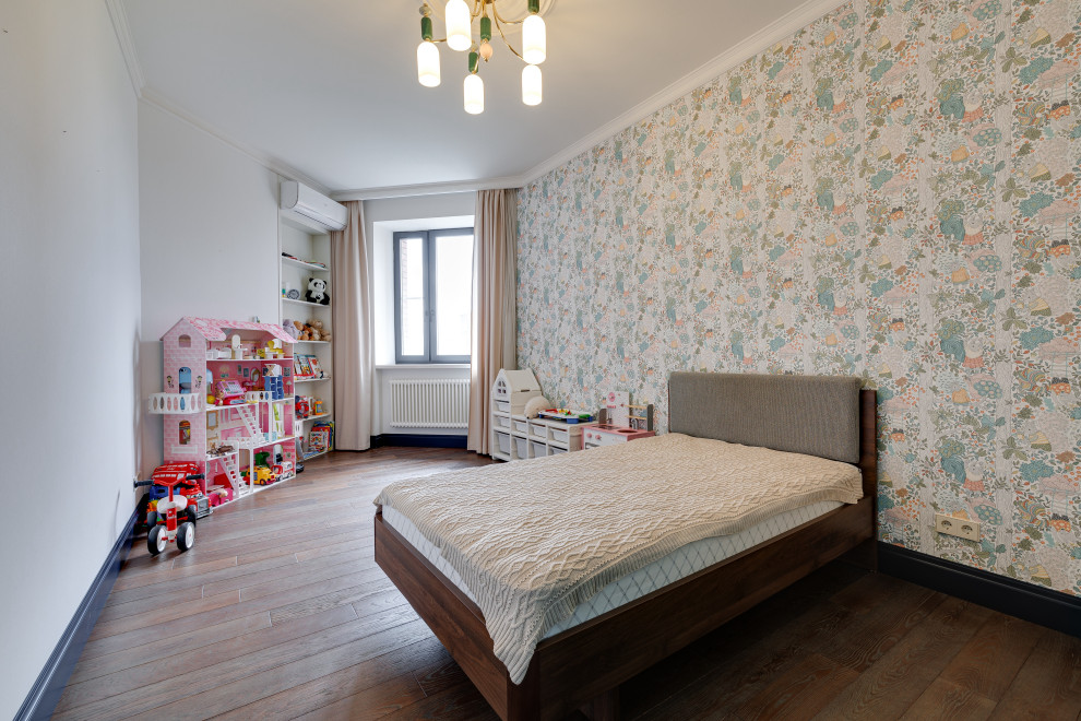 Обложка проекта: Глубина синего: квартира 180 м² в ауре современной классики