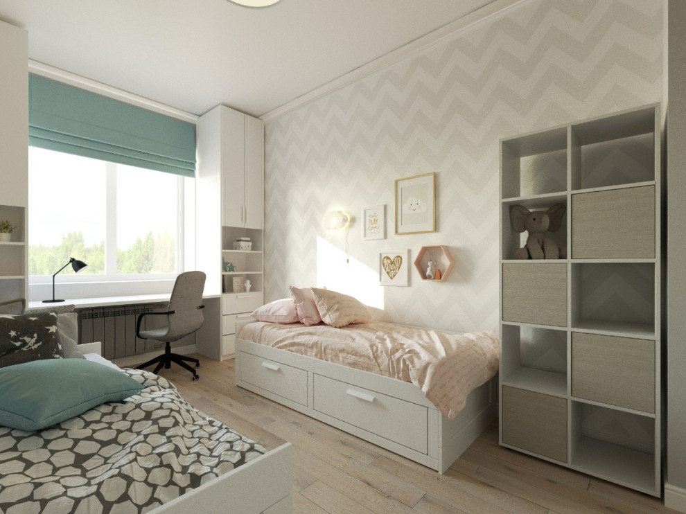 Дизайн проект квартиры 73кв.м. в пос. Зубово ЖК "Зубово-Лайф 2" для семейной