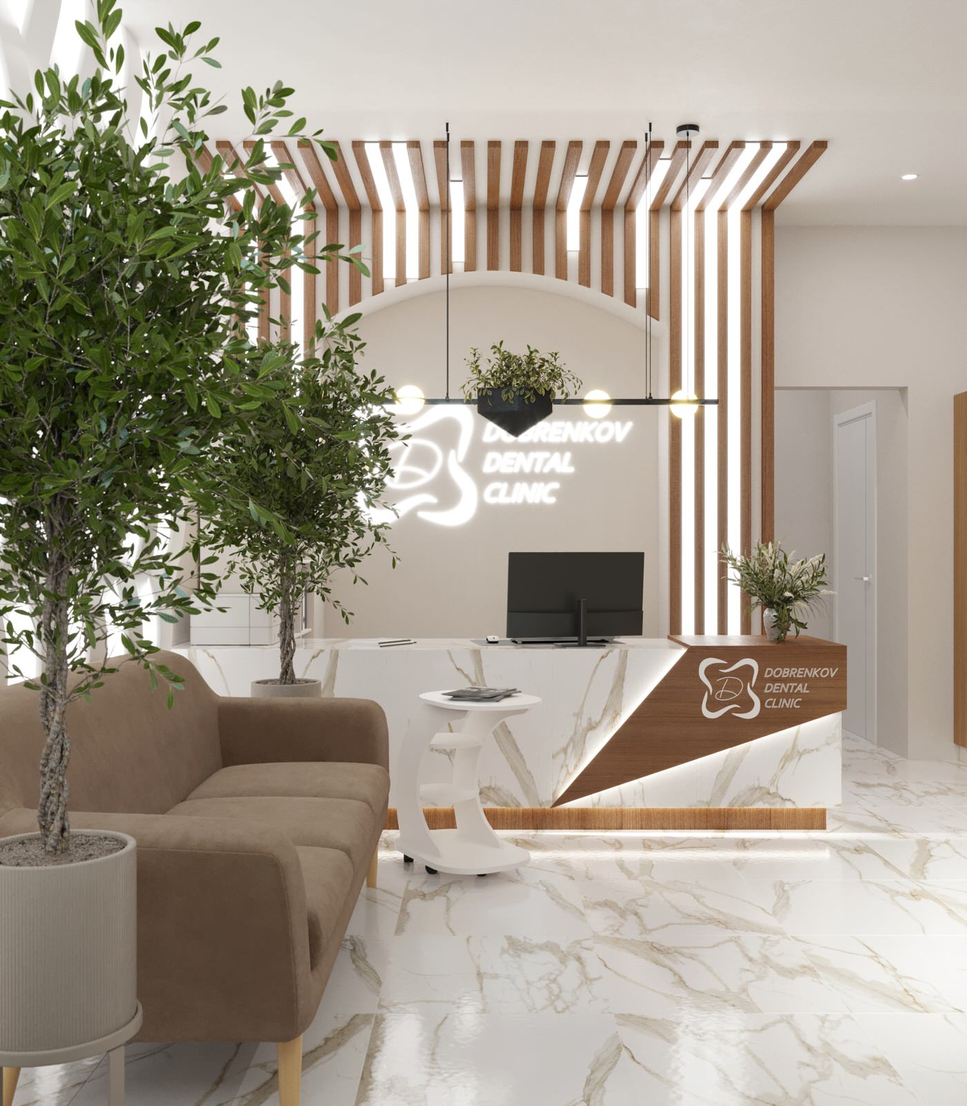 Дизайн стоматологической клиники DOBRENKOV DENTAL CLINIC