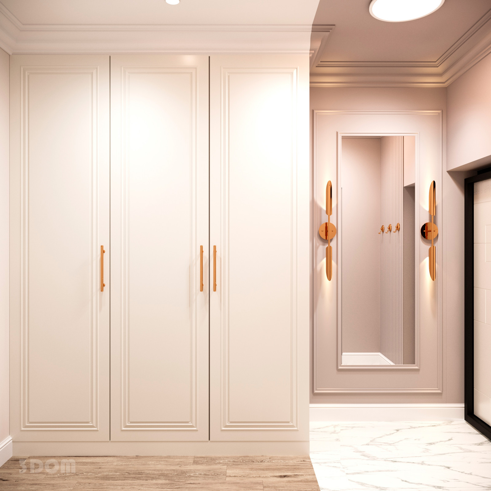 КВАРТИРА ЖК "ГЛАВНЫЙ" 49кв.м | 3DOM