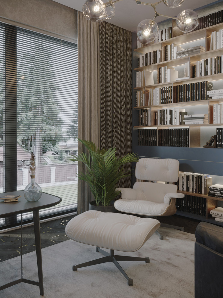 Обложка проекта: Кабинет в современном стиле