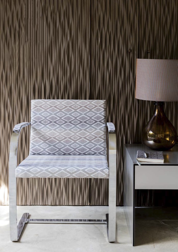 Стильная обивка мебели интересными тканями