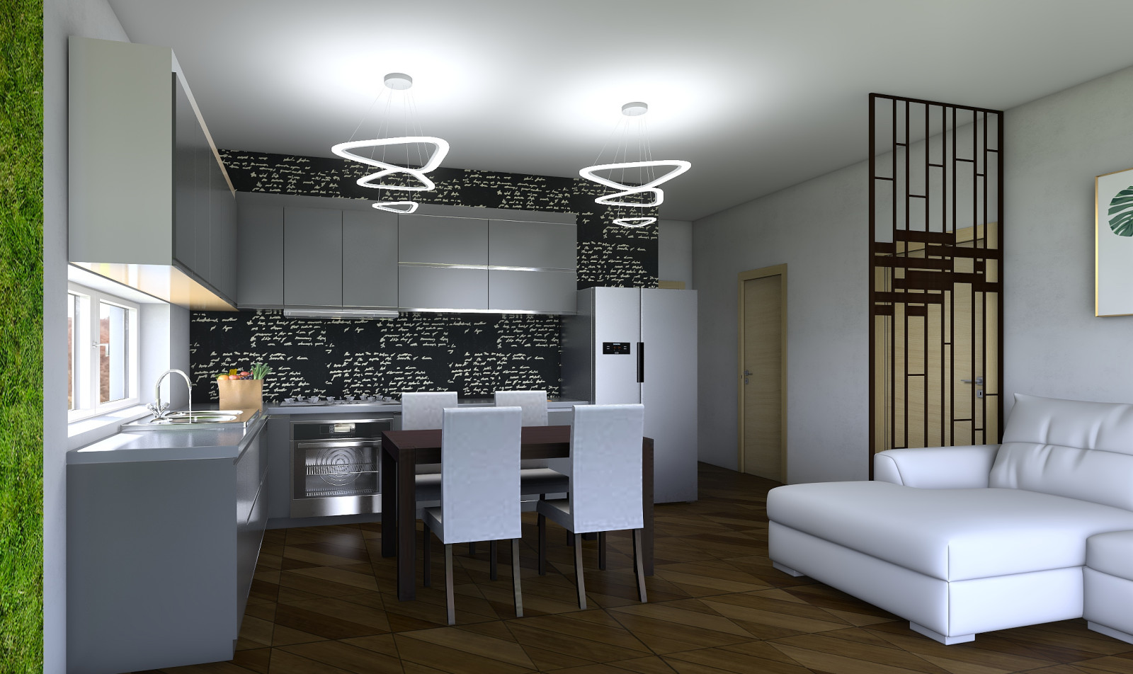 Эскизный проект планировки дома