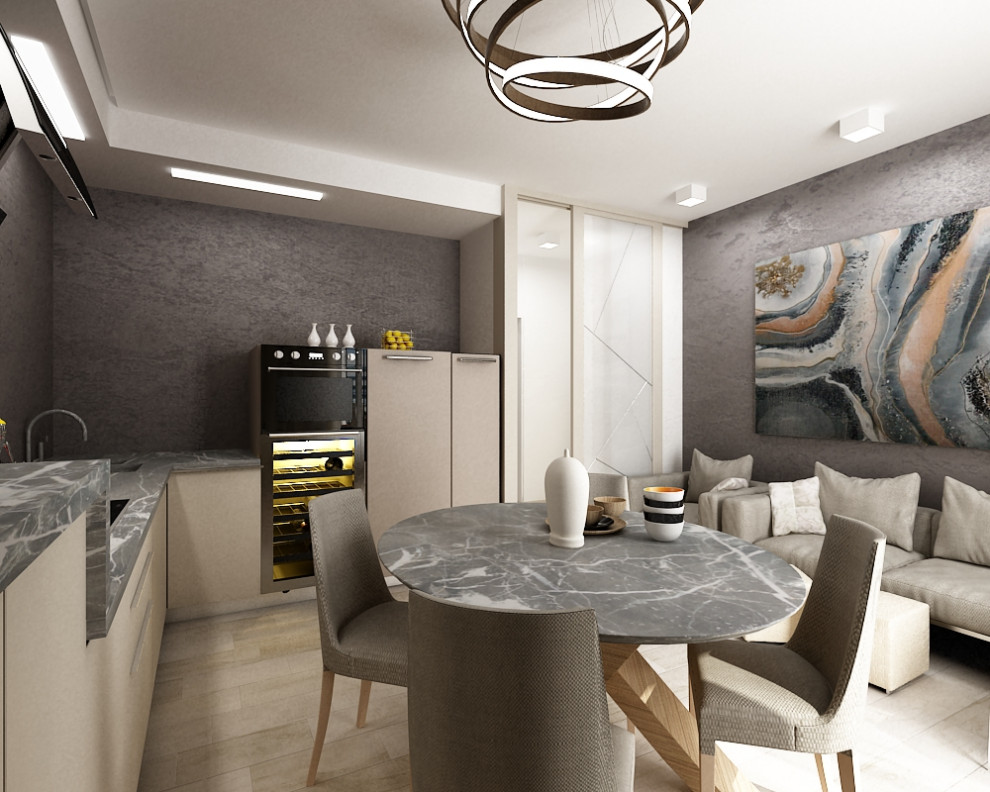 Кухня-гостиная. Вид 3