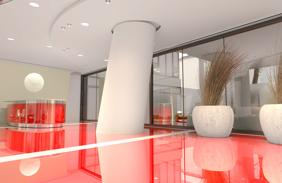 Эскизный проект вестибюля клубного дома в Борисоглебском переулке