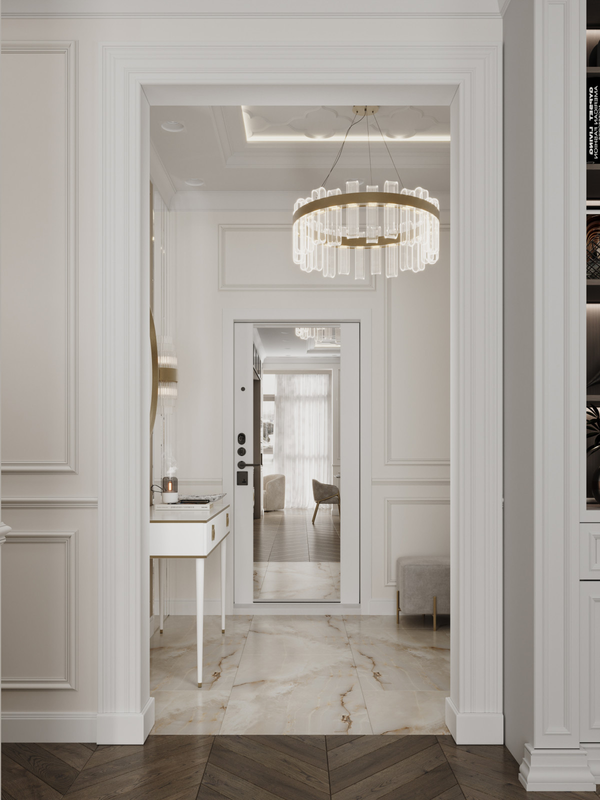Квартира 128 м² в современном стиле